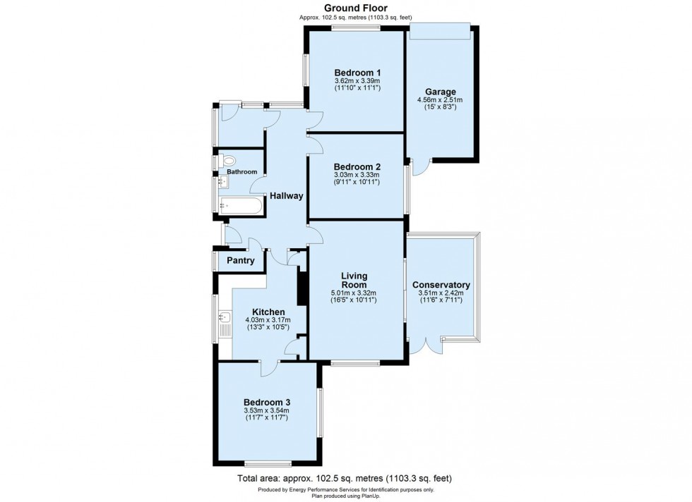 Floorplan for CHULMLEIGH