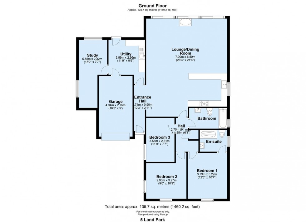 Floorplan for CHULMLEIGH