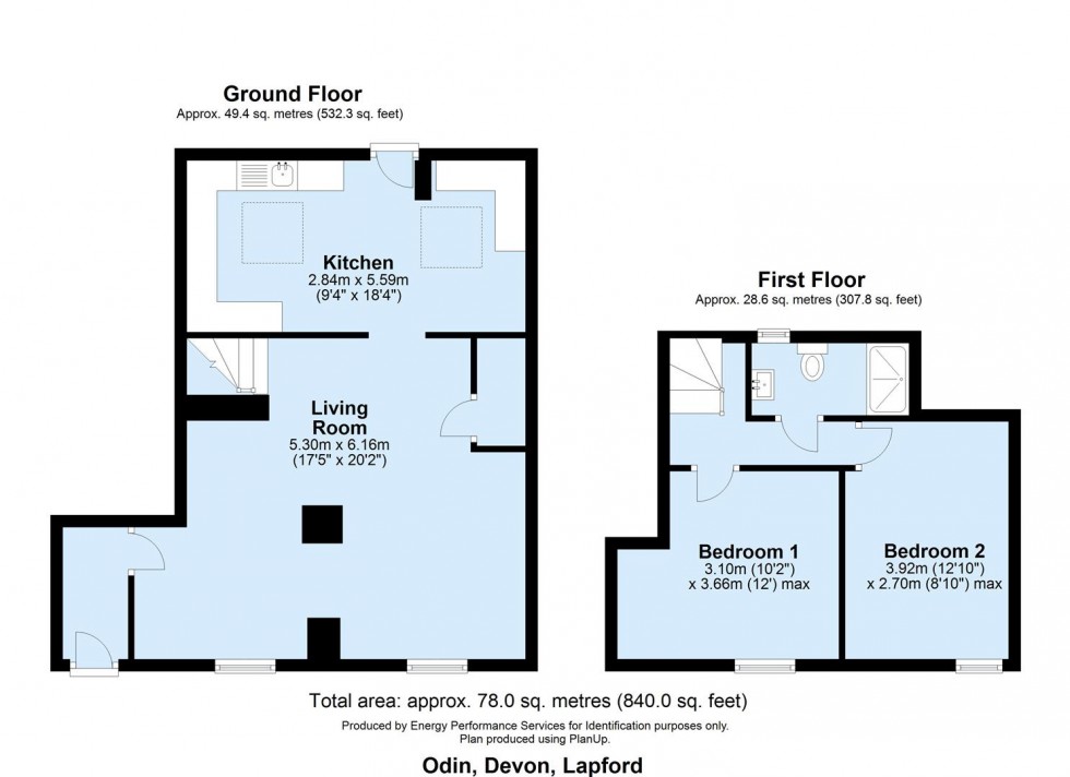 Floorplan for LAPFORD