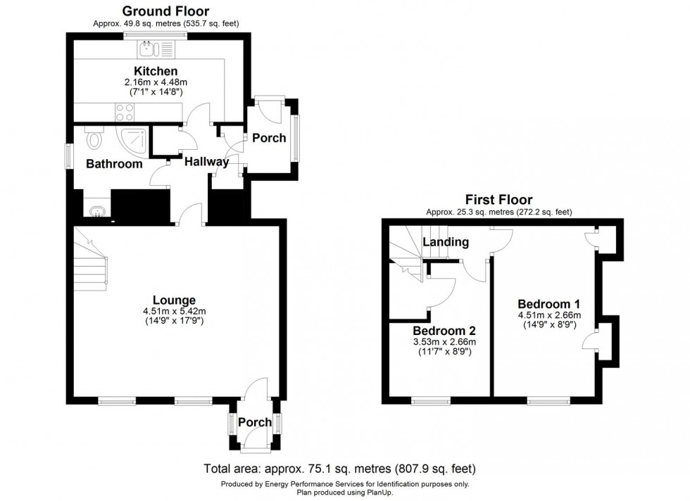 Floorplan for CHULMLEIGH