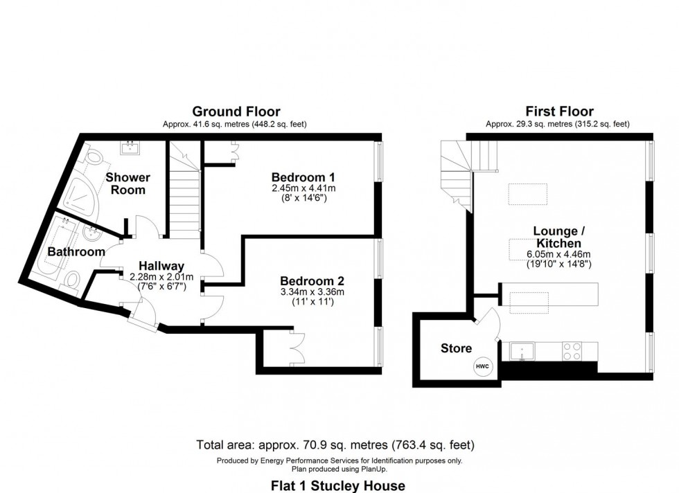 Floorplan for CHULMLEIGH