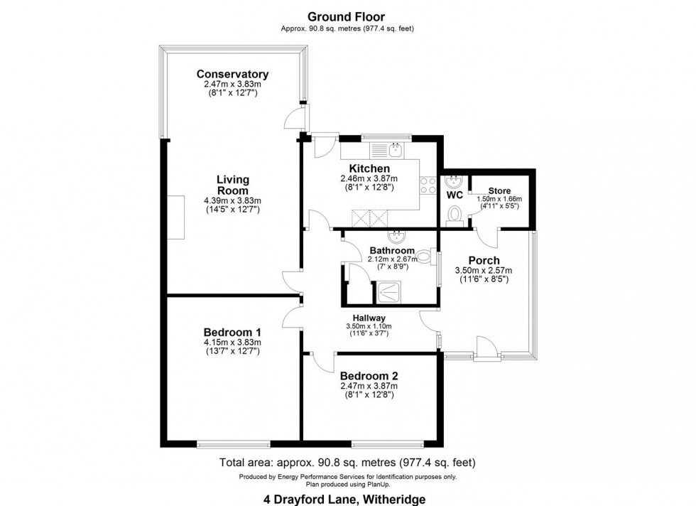 Floorplan for WITHERIDGE