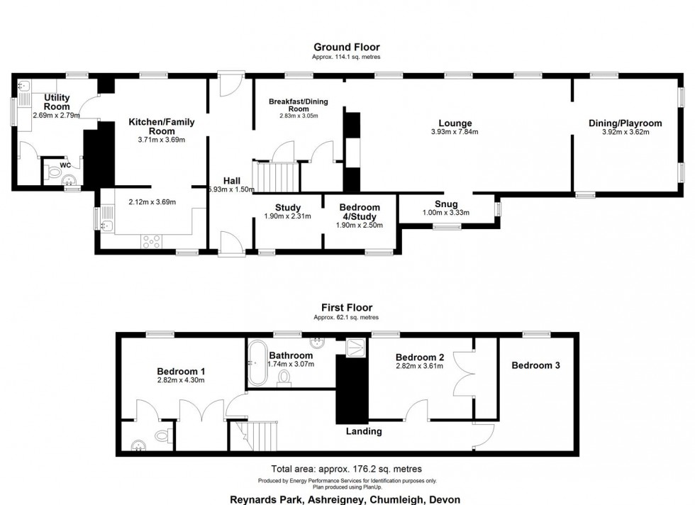 Floorplan for NR CHULMLEIGH