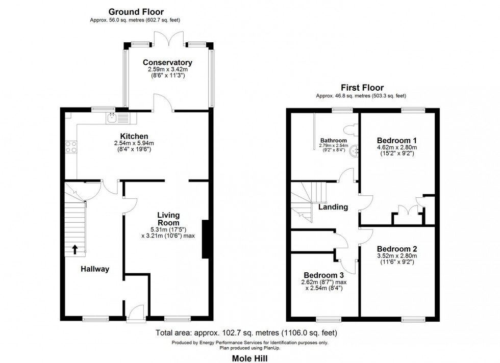 Floorplan for CHULMLEIGH