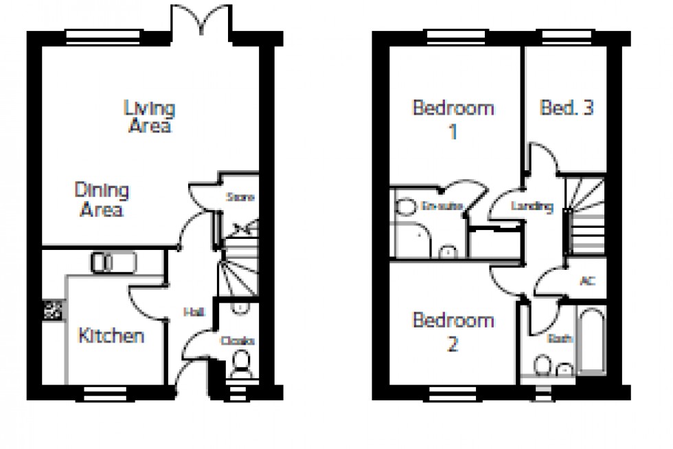 Floorplan for CHULMLEIGH