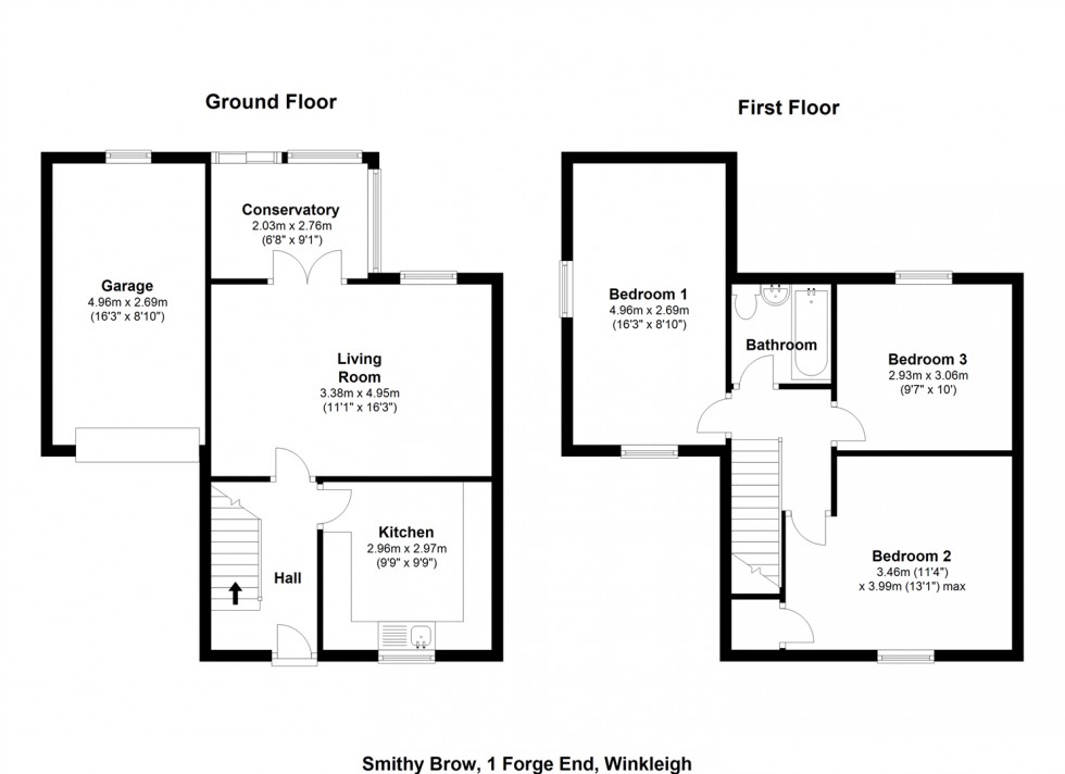 Floorplan for WINKLEIGH