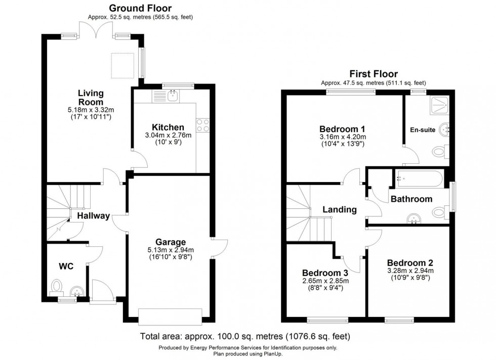 Floorplan for CHULMLEIGH