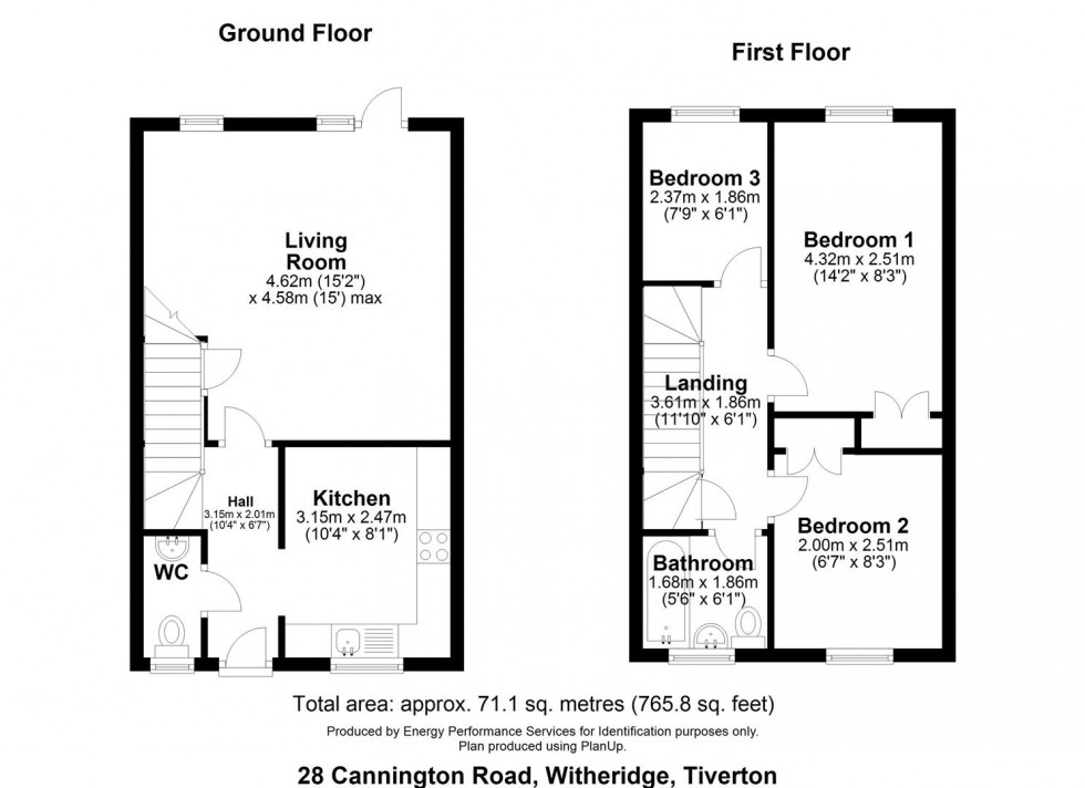 Floorplan for WITHERIDGE